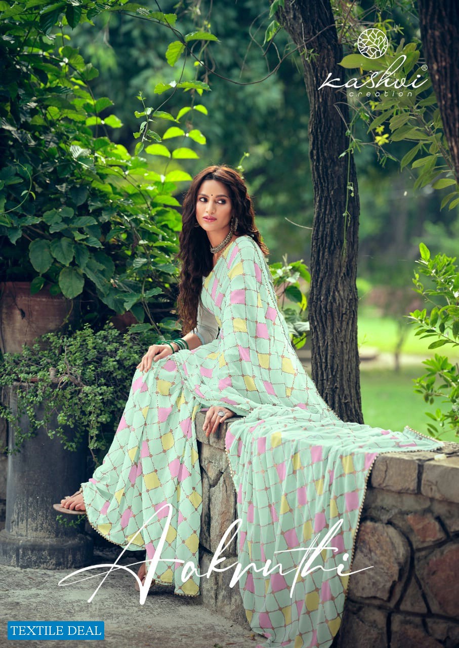 Kashvi Aakruthi Wholesale Shopping Casual Indian Sarees
