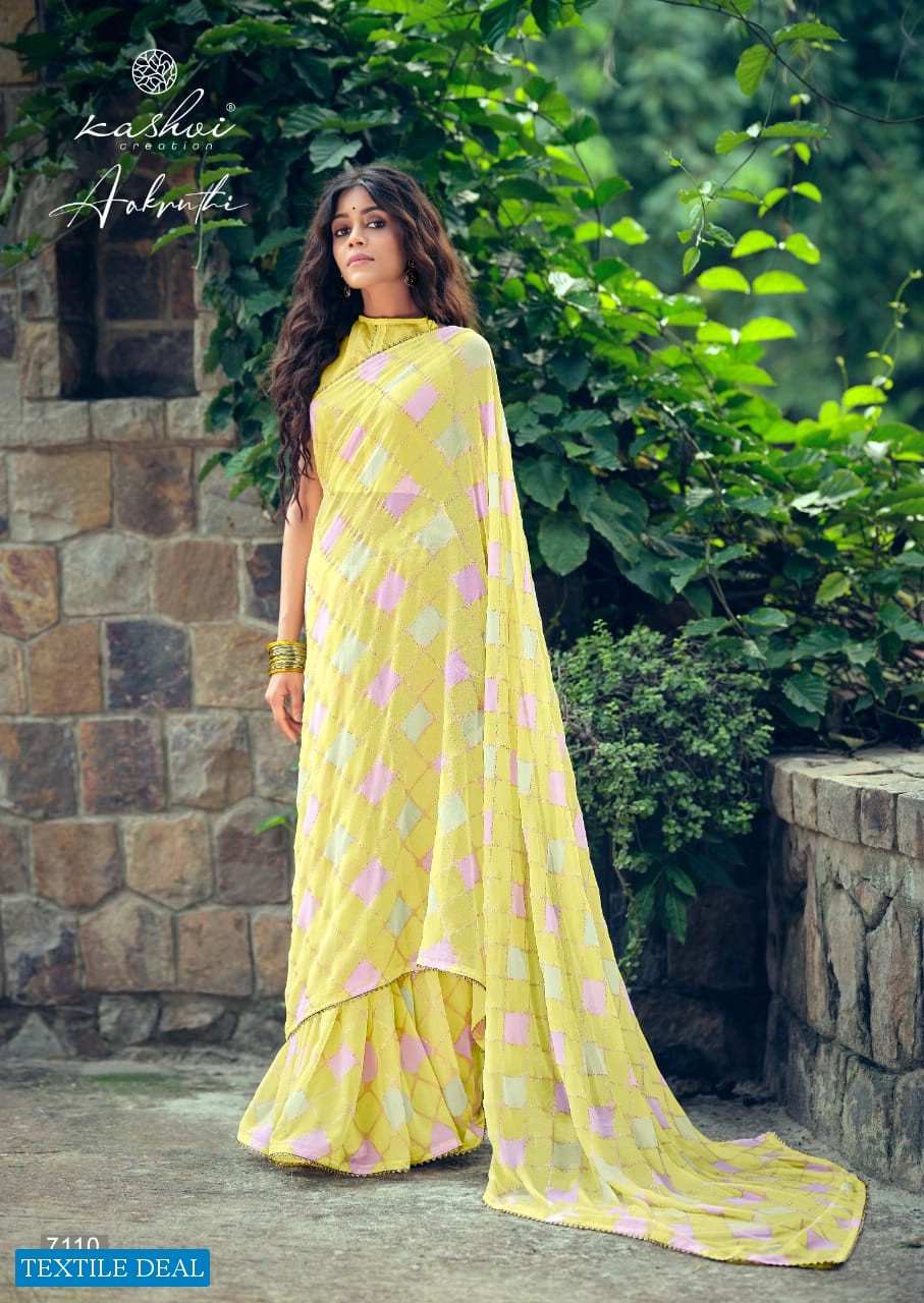 Kashvi Aakruthi Wholesale Shopping Casual Indian Sarees