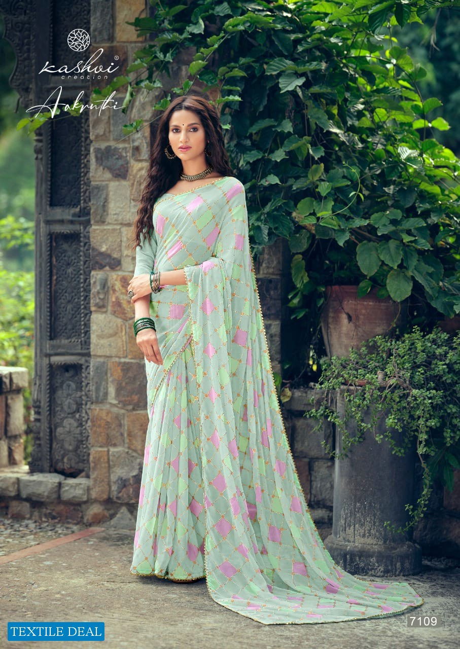 Kashvi Aakruthi Wholesale Shopping Casual Indian Sarees