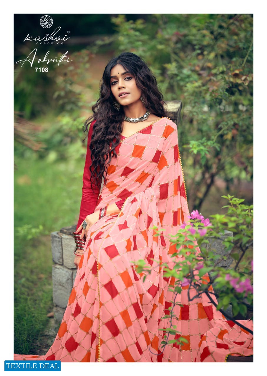 Kashvi Aakruthi Wholesale Shopping Casual Indian Sarees