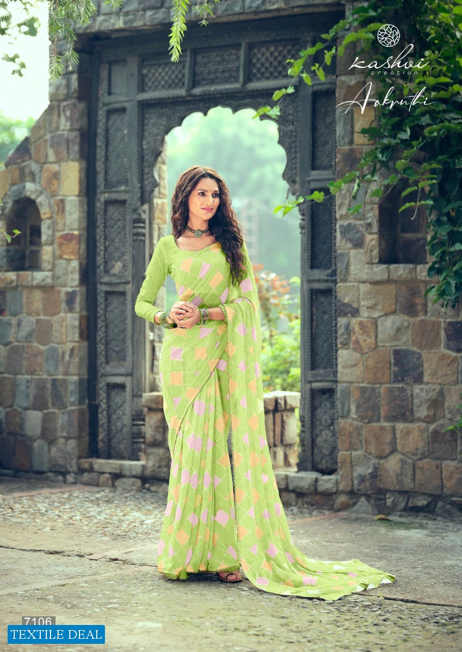 Kashvi Aakruthi Wholesale Shopping Casual Indian Sarees