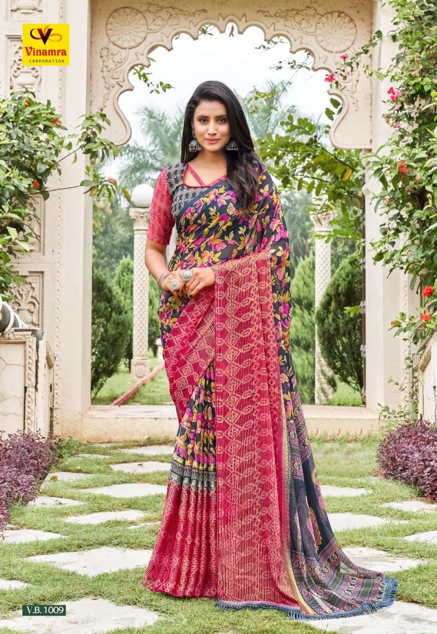 VINAMRA VISCOSE BRASSO SEASON 1 BRASSO FABRIC SARIS WHOLESALER