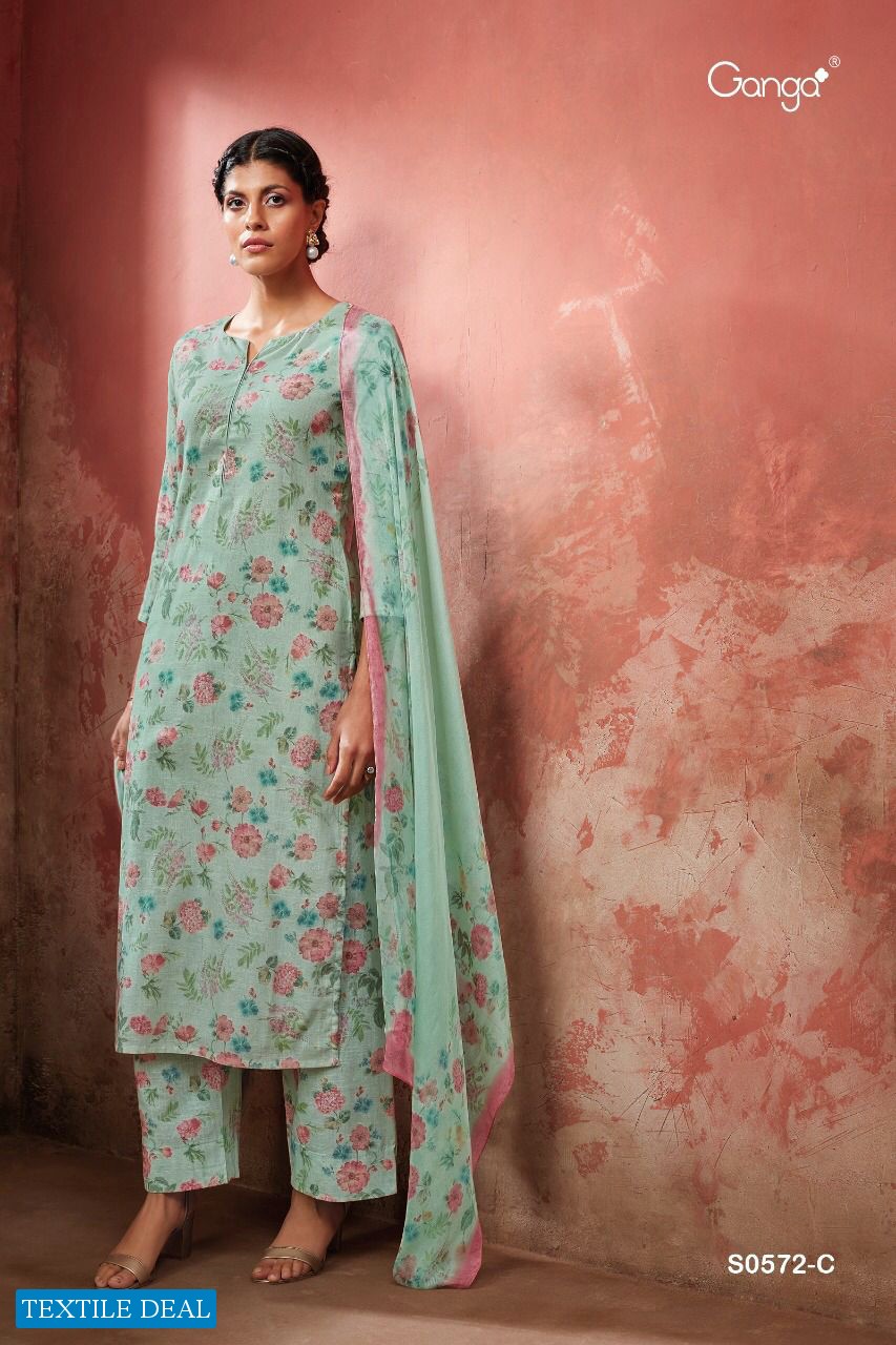 Ganga Guddi S0572 Wholesale Casual Salwar Kameez