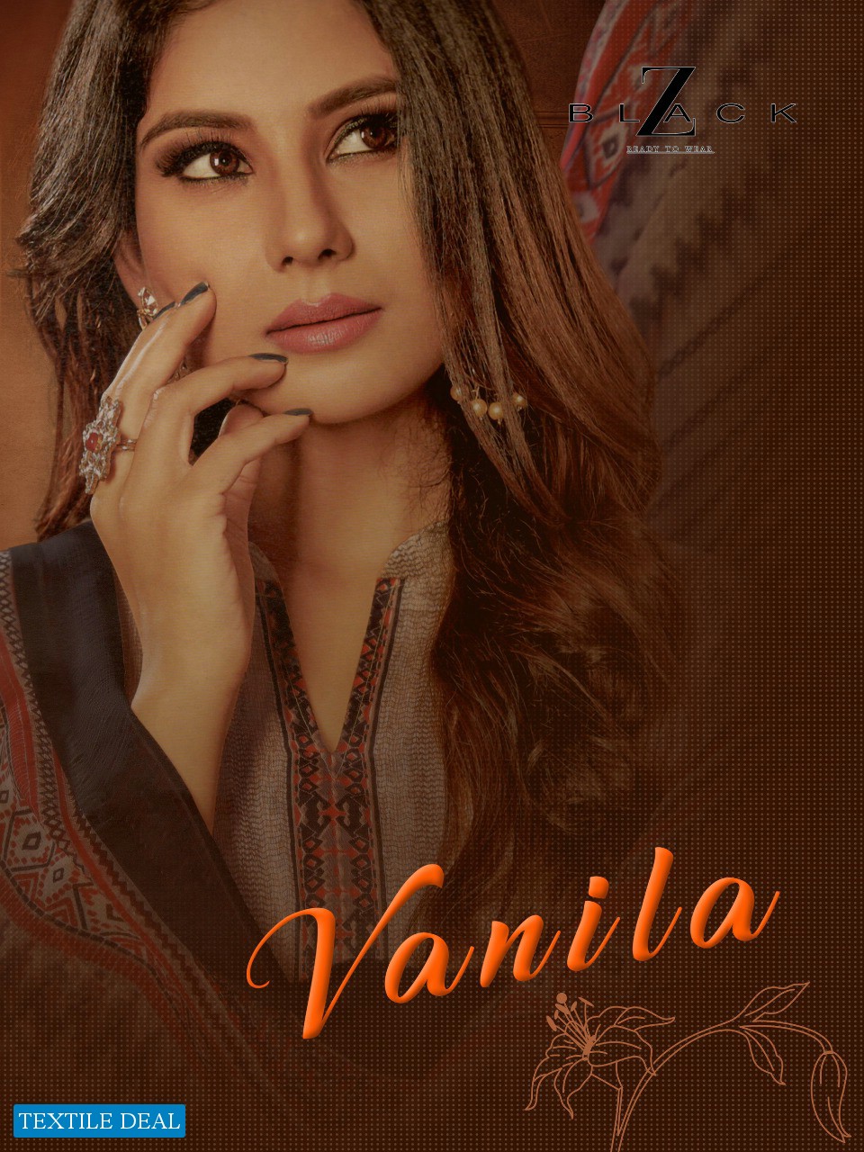 Z Black Vanila Wholesale Readymade Dress Material