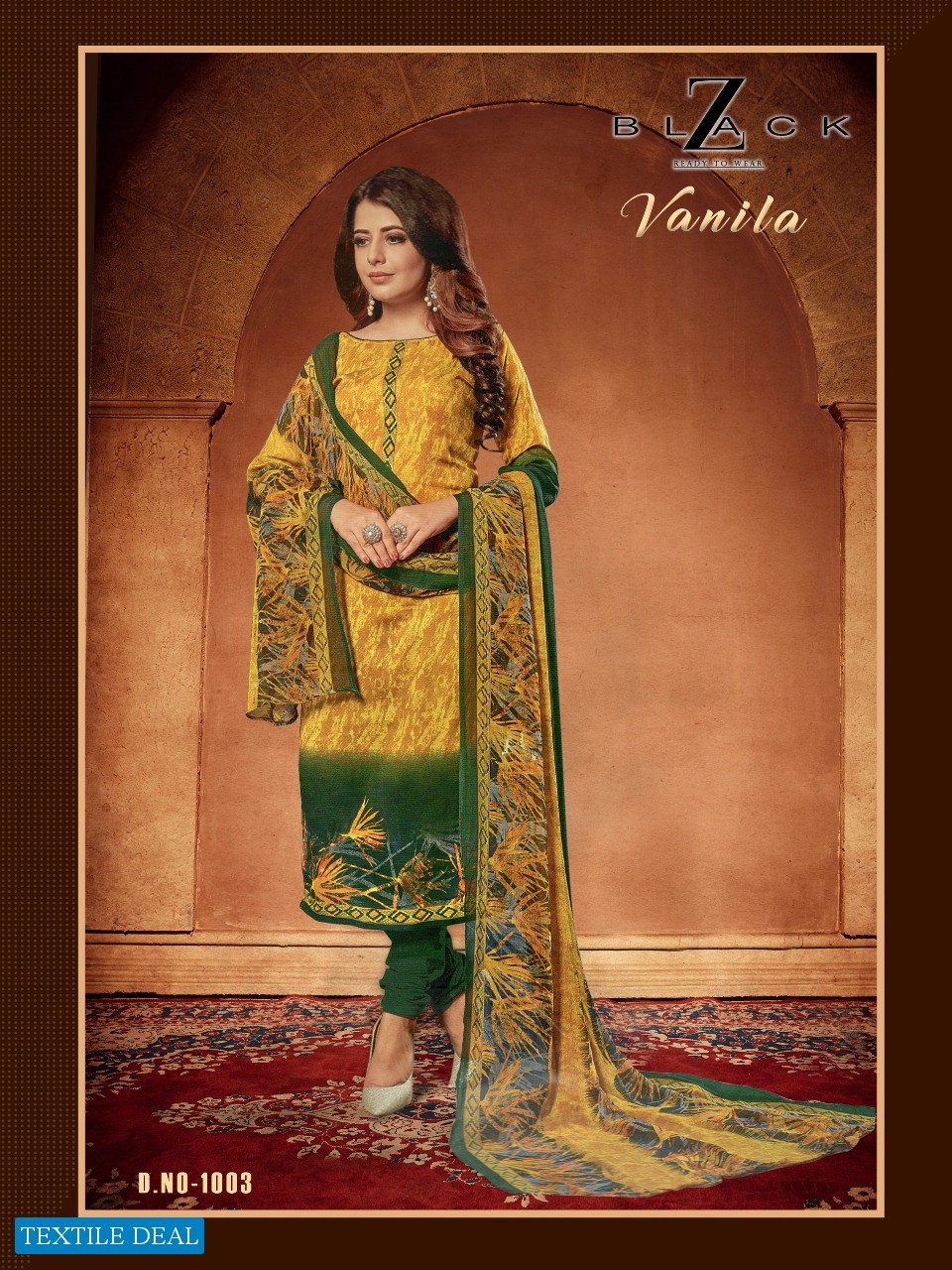 Z Black Vanila Wholesale Readymade Dress Material