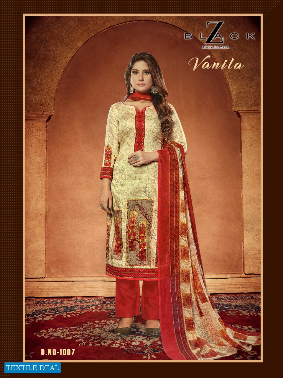 Z Black Vanila Wholesale Readymade Dress Material