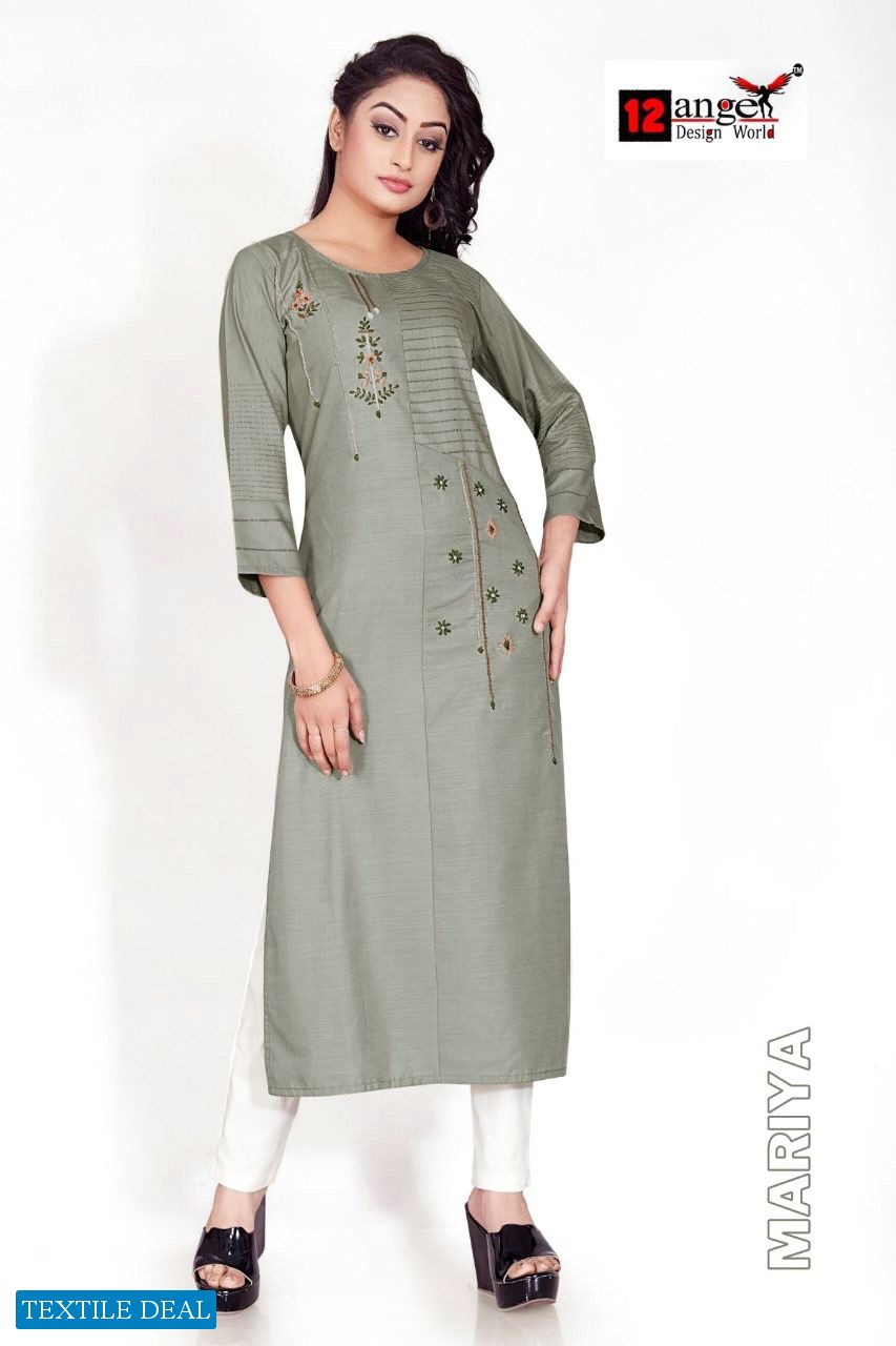 12 ANGEL MARIYA READYMADE KURTIS WHOLESALER