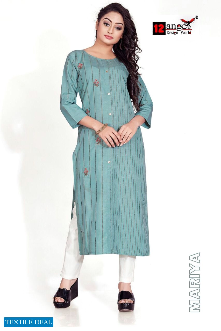 12 ANGEL MARIYA READYMADE KURTIS WHOLESALER