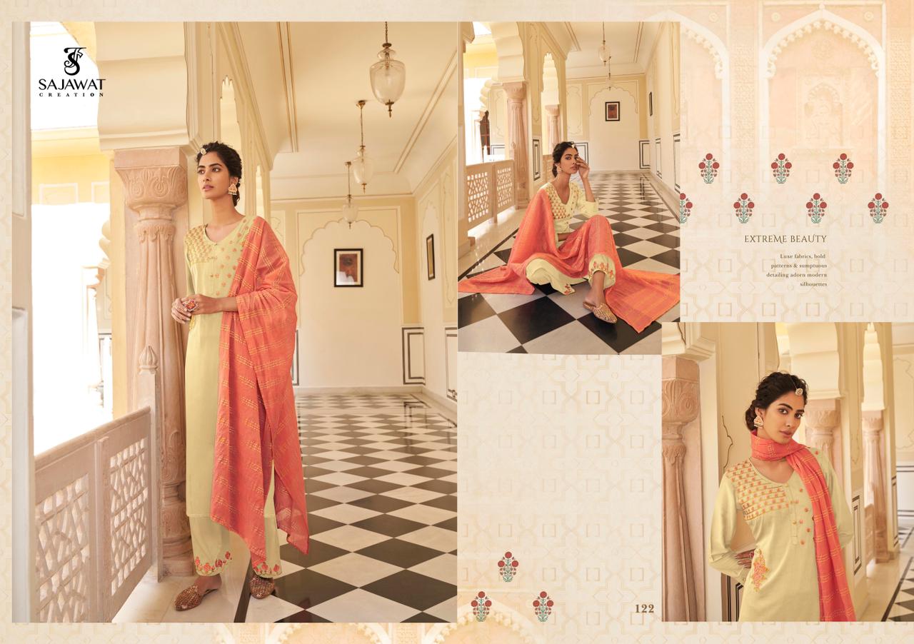 SAJAWAT ROOHI VOL  1 VISCOSE DESIGNER STYLISH KURTI WITH PLAZZO COLLECTION