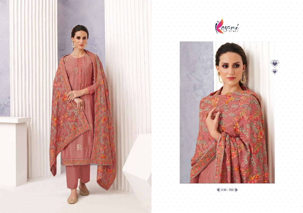 RUBY BY KESARI TRENDZ GEORGETTE EMBROIDERY DESIGNER SUITS