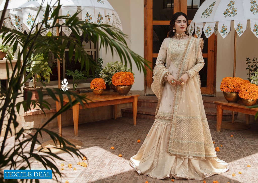 Qalamkar Luxury Formals Shadmani Wholesale Original Pakistani Dress