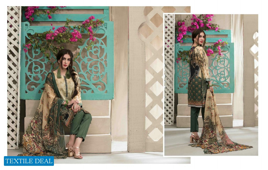 Tawakkal La Fete Lawn Digital Stitched Original Pakistani Salwar Kameez
