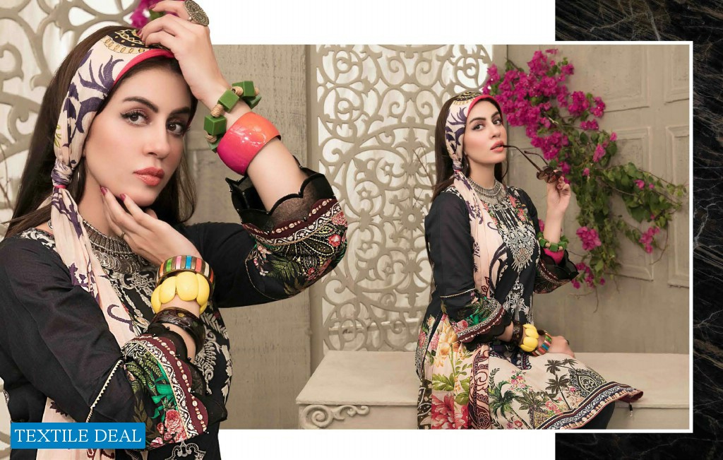 Tawakkal La Fete Lawn Digital Stitched Original Pakistani Salwar Kameez