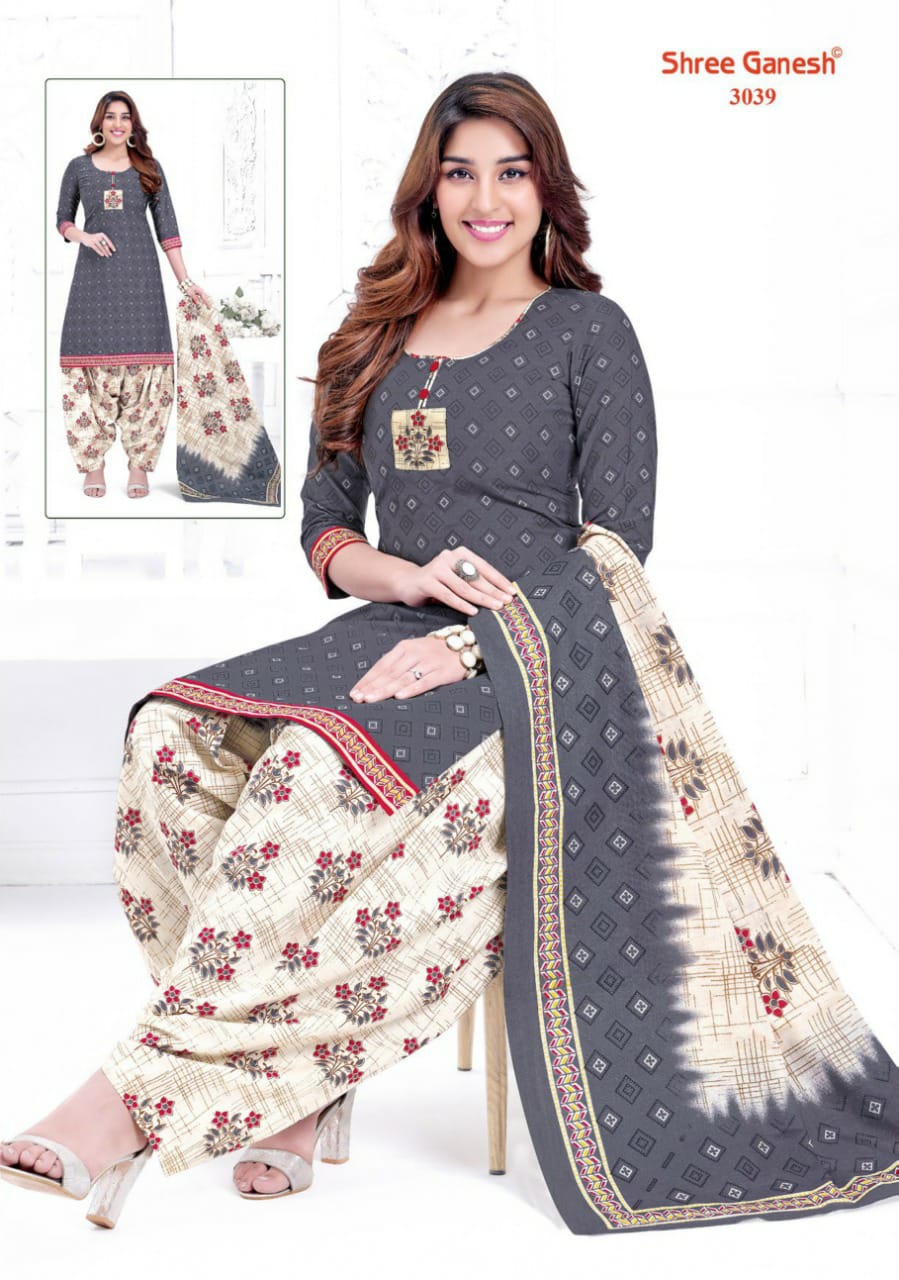 SHREE GANESH PRESENTS HANSIKA VOL 10 COTTON PRINTED HIT DESIGNS DRESS MATERIAL EXCLUSIVE COLLECTION