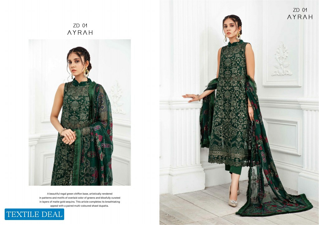 DASTOOR LUXURY CHIFFON BY ZARIF