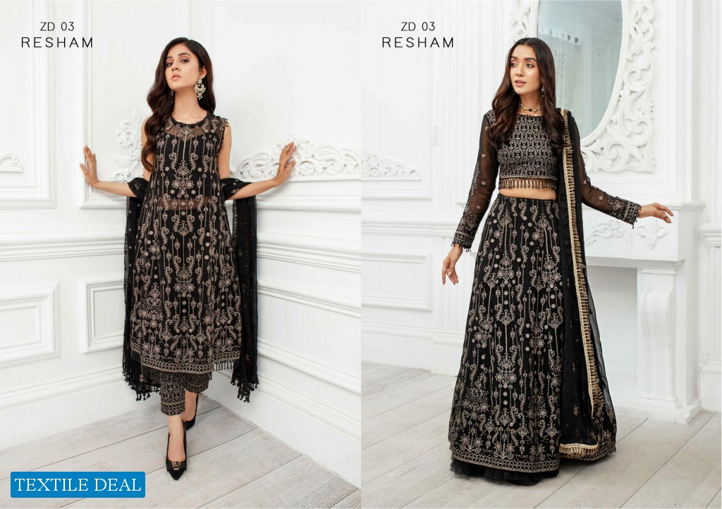 DASTOOR LUXURY CHIFFON BY ZARIF