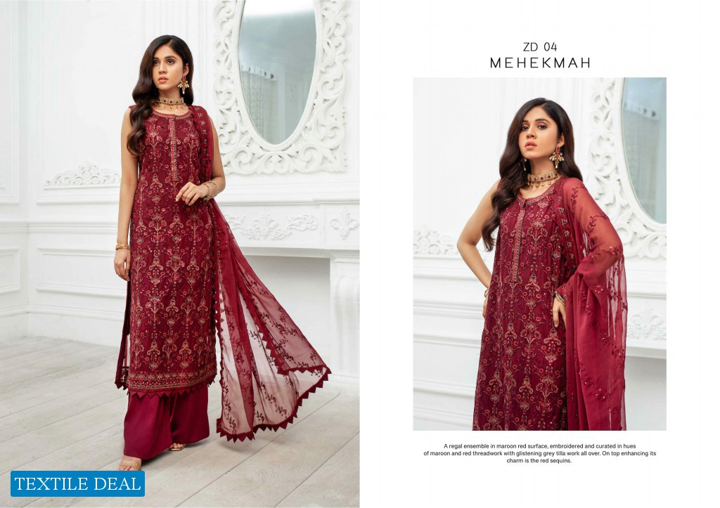 DASTOOR LUXURY CHIFFON BY ZARIF