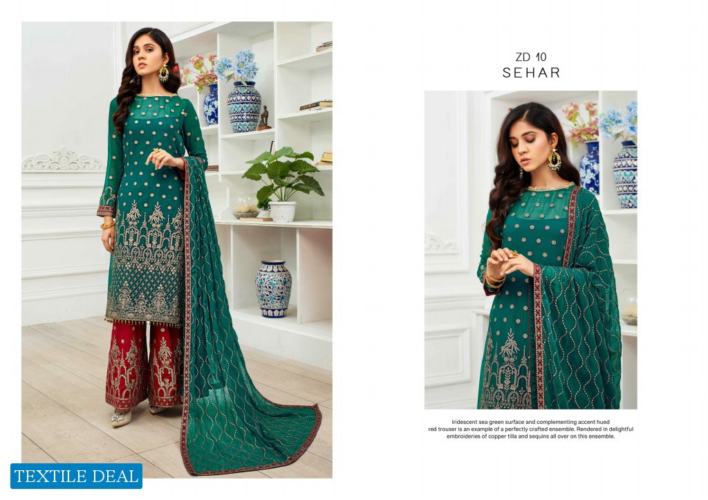 DASTOOR LUXURY CHIFFON BY ZARIF