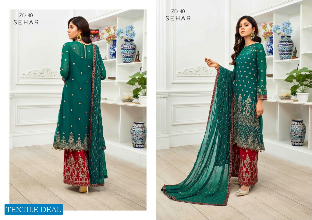 DASTOOR LUXURY CHIFFON BY ZARIF