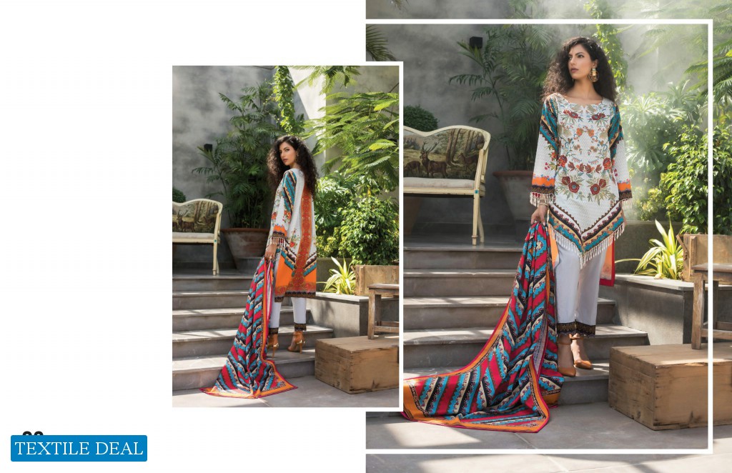 SALINA KHADDAR Exclusives EMBROIDERED Collection  By REGALIA Textile