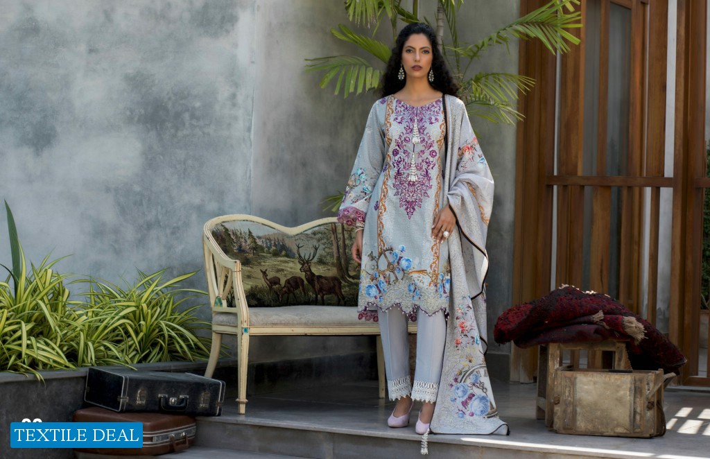 SALINA KHADDAR Exclusives EMBROIDERED Collection  By REGALIA Textile