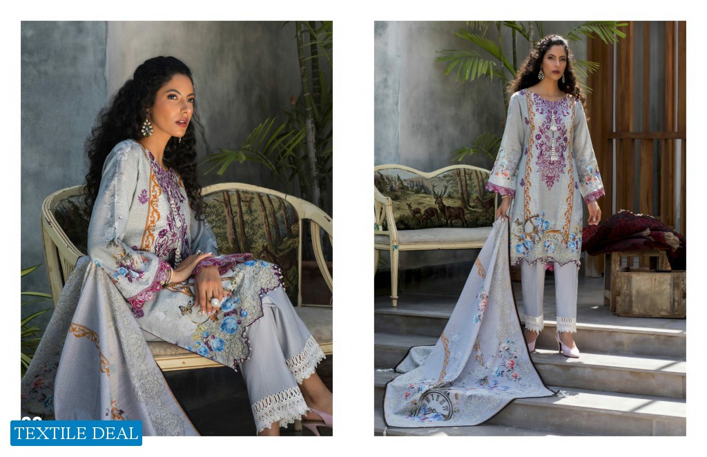 SALINA KHADDAR Exclusives EMBROIDERED Collection  By REGALIA Textile