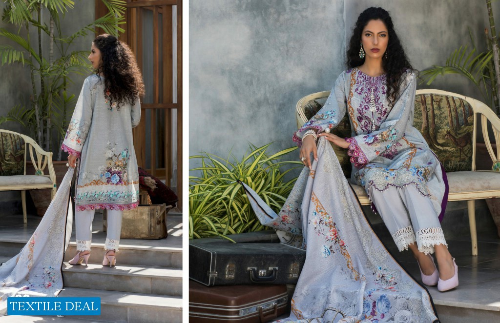 SALINA KHADDAR Exclusives EMBROIDERED Collection  By REGALIA Textile
