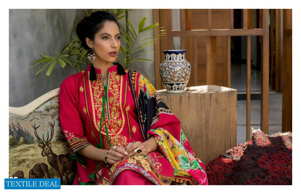 SALINA KHADDAR Exclusives EMBROIDERED Collection  By REGALIA Textile