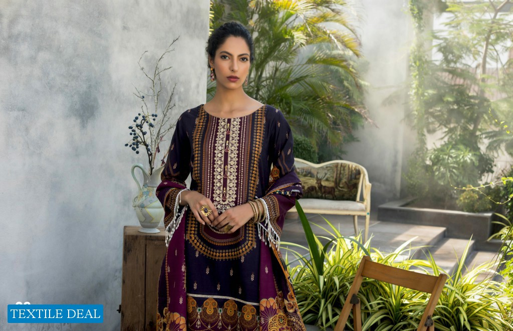 SALINA KHADDAR Exclusives EMBROIDERED Collection  By REGALIA Textile