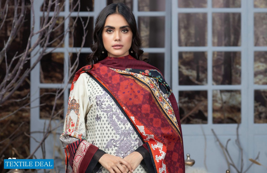 SALINA KHADDAR Exclusives EMBROIDERED Collection  By REGALIA Textile