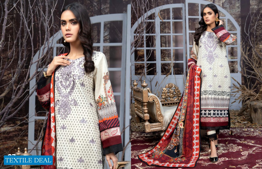 SALINA KHADDAR Exclusives EMBROIDERED Collection  By REGALIA Textile