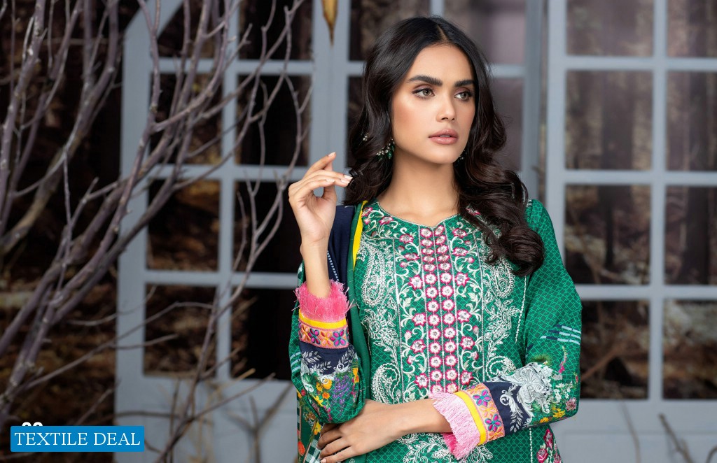 SALINA KHADDAR Exclusives EMBROIDERED Collection  By REGALIA Textile