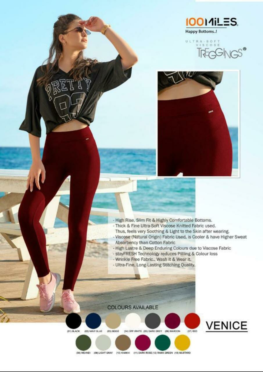 100 Miles Venice Wholesale Long Leggings Colour Catalogs