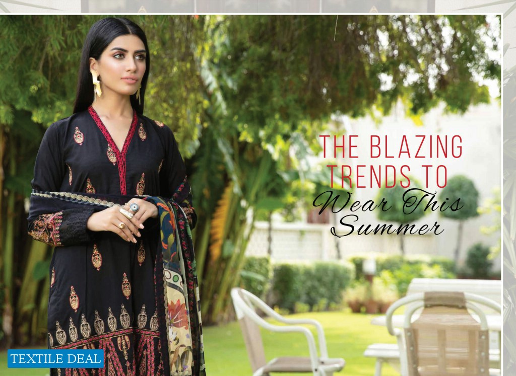 Johra Chaman Wholesale Slub Linen Embroidered Pakistani Salwar Kameez