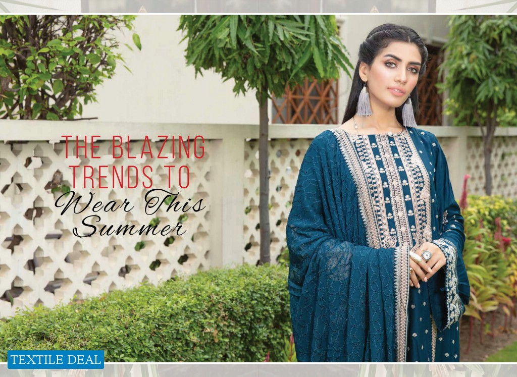 Johra Chaman Wholesale Slub Linen Embroidered Pakistani Salwar Kameez