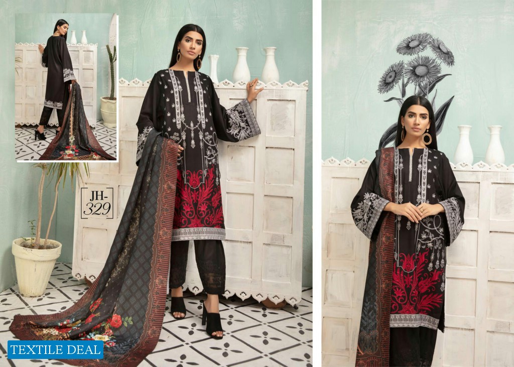 Johra Nigar Embroidered Winter Shawl Pakistani Salwar Kameez