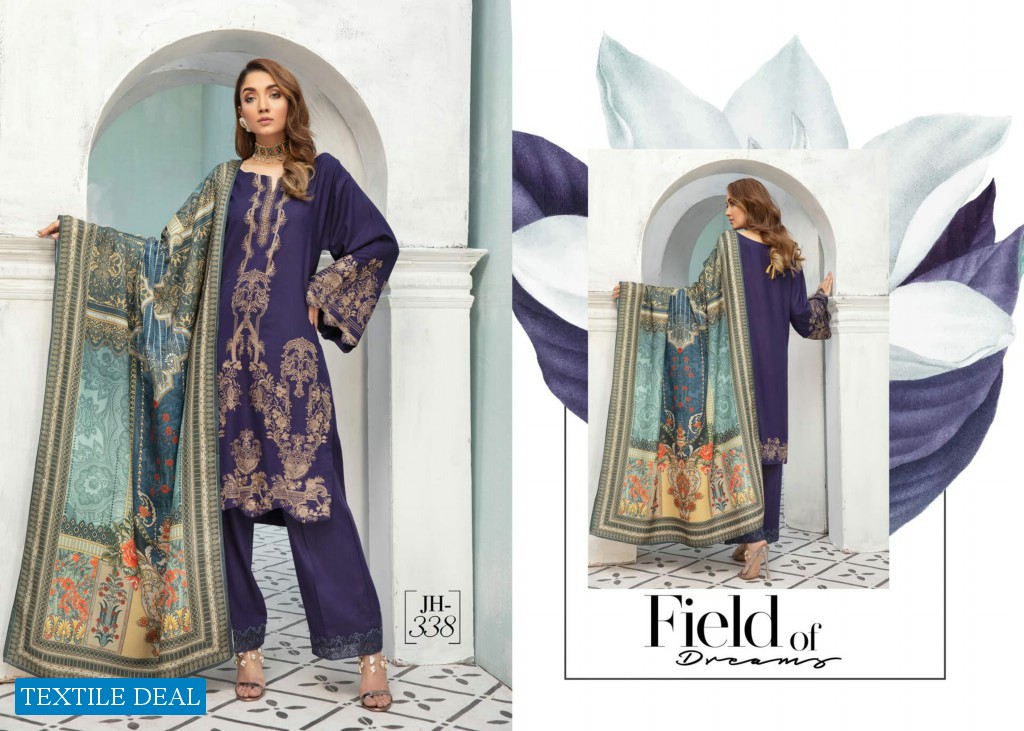 Johra Nigar Embroidered Winter Shawl Pakistani Salwar Kameez
