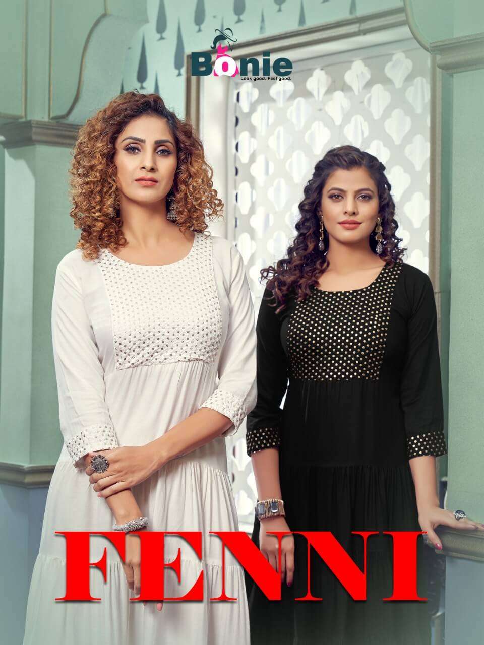 Bonie Fenni Wholesale Full Ghera Long Kurtis