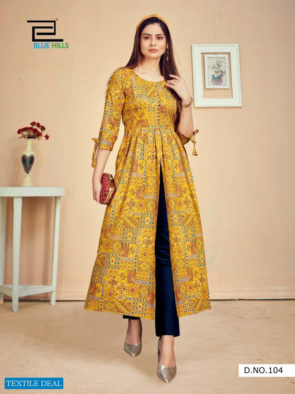 Blue Hill Calendar Vol-5 wholesale Long Kurtis