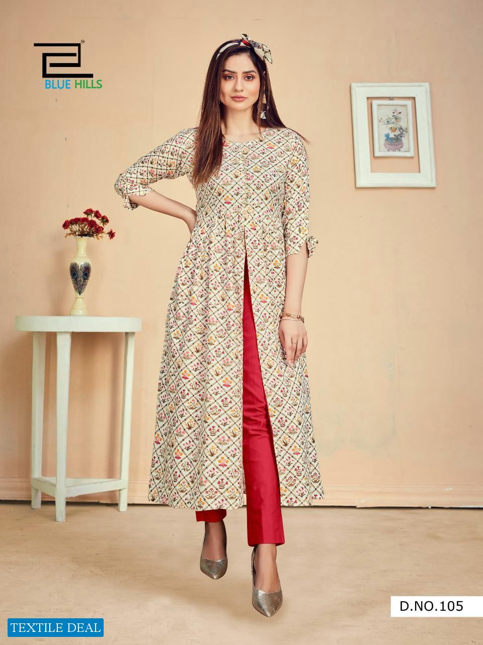 Blue Hill Calendar Vol-5 wholesale Long Kurtis