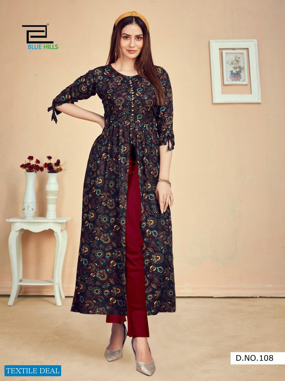 Blue Hill Calendar Vol-5 wholesale Long Kurtis