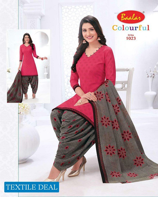 Baalar Colourful Vol-10 Wholesale Printed Formal Dress Material