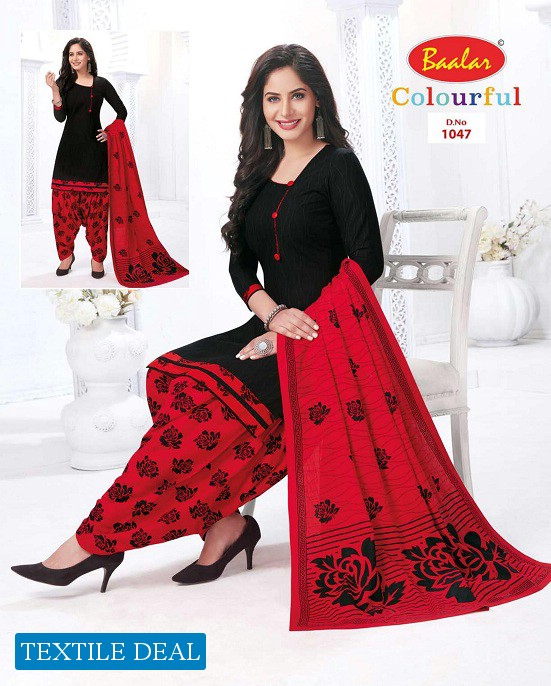 Baalar Colourful Vol-10 Wholesale Printed Formal Dress Material