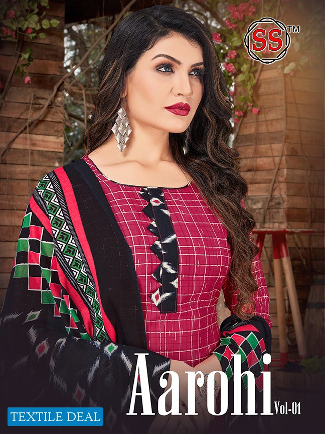SS Aarohi Vol-1 Wholesale Cotton Printed Dress Material