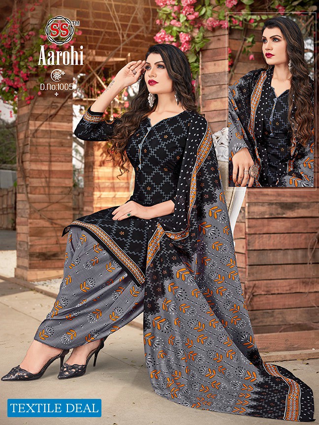 SS Aarohi Vol-1 Wholesale Cotton Printed Dress Material
