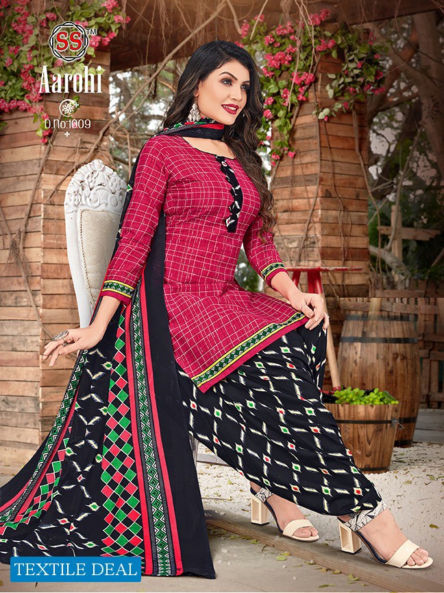 SS Aarohi Vol-1 Wholesale Cotton Printed Dress Material