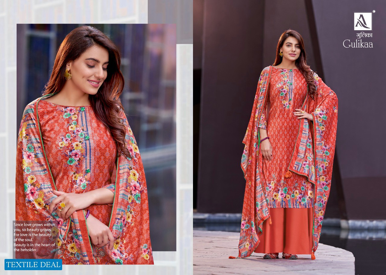 Alok Gulikaa Wholesale Pure Viscose Velvet Winter Dress Material