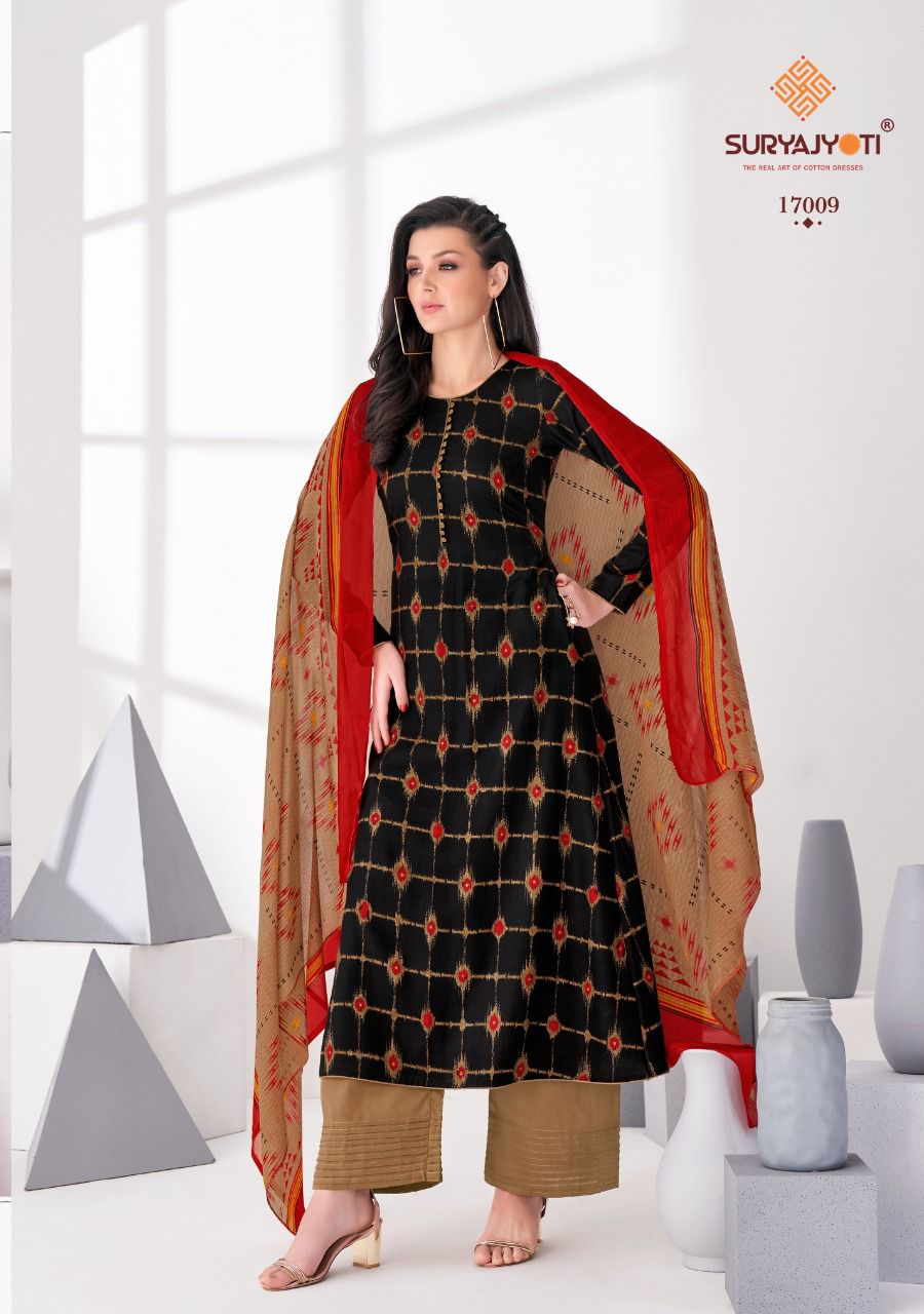 Suryajyoti Princess Vol-17 Wholesale Printed Dress Material