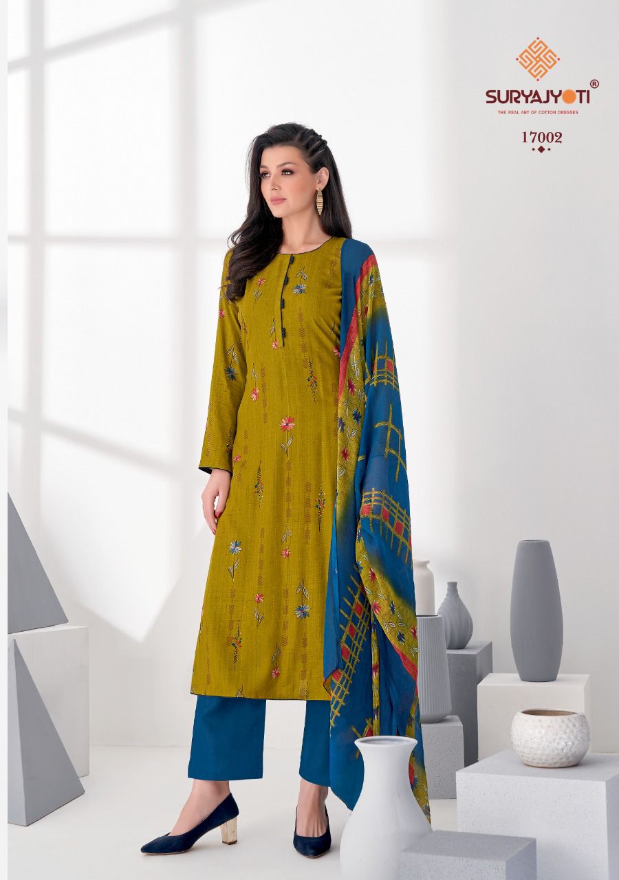 Suryajyoti Princess Vol-17 Wholesale Printed Dress Material