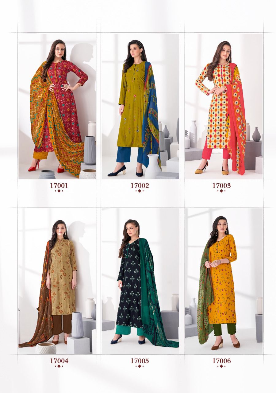 Suryajyoti Princess Vol-17 Wholesale Printed Dress Material